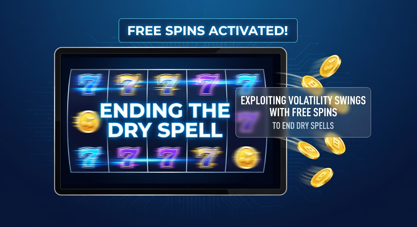Player analyzing slot screen during free spins round, highlighting volatility meter and win cascade